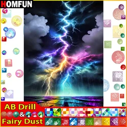 HOMFUN Fairy Dust AB Diamond Embroidery 
