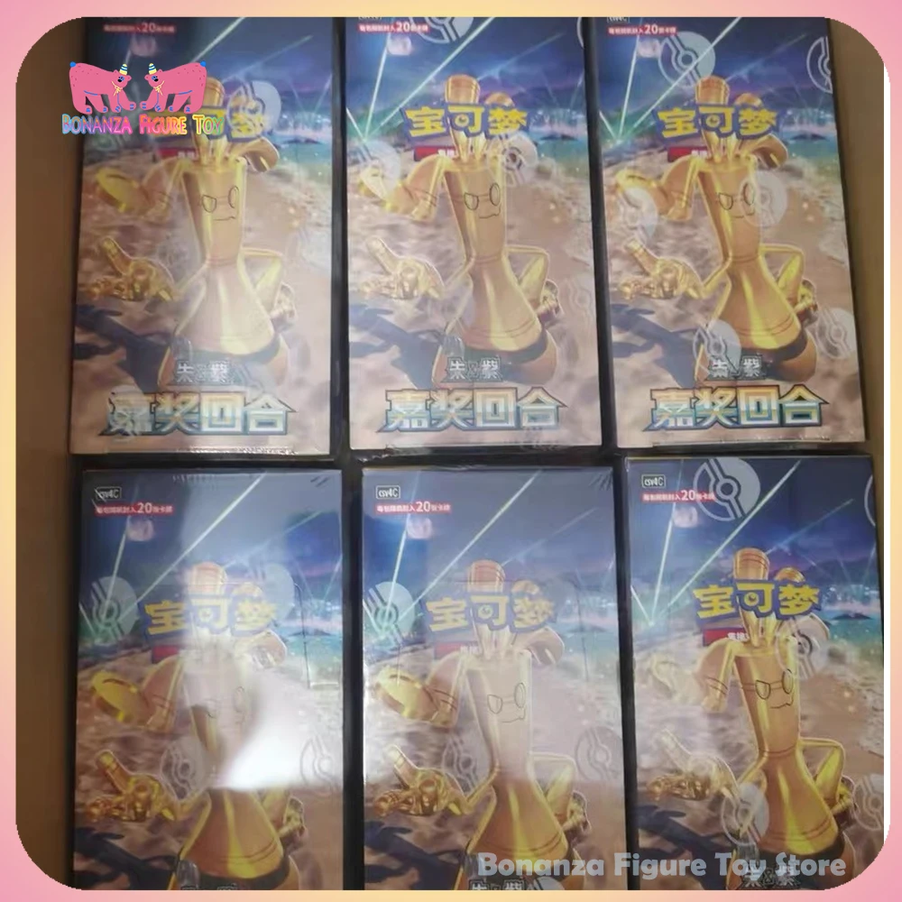 

Новый 2025 оригинальный 100% Pokemo PTCG 12.0 Scarlet And Violet Gholdengo Rika Fat Box Thin Box Китайская коллекция Ex Card Toys Подарок