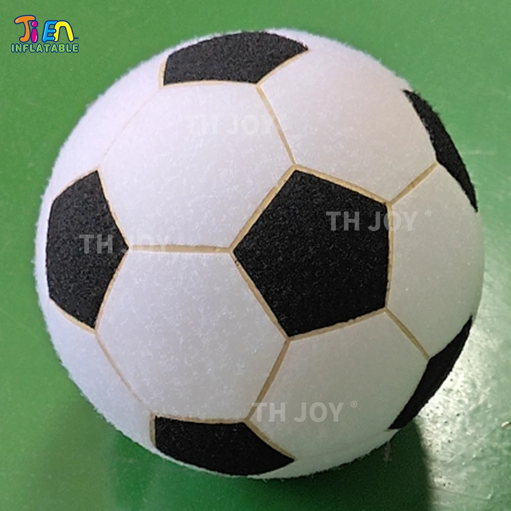 Balón de fútbol de buena calidad, 20cm, balón de fútbol inflable pegajoso de aire para tablero de dardos/balón de fútbol de aire inflable