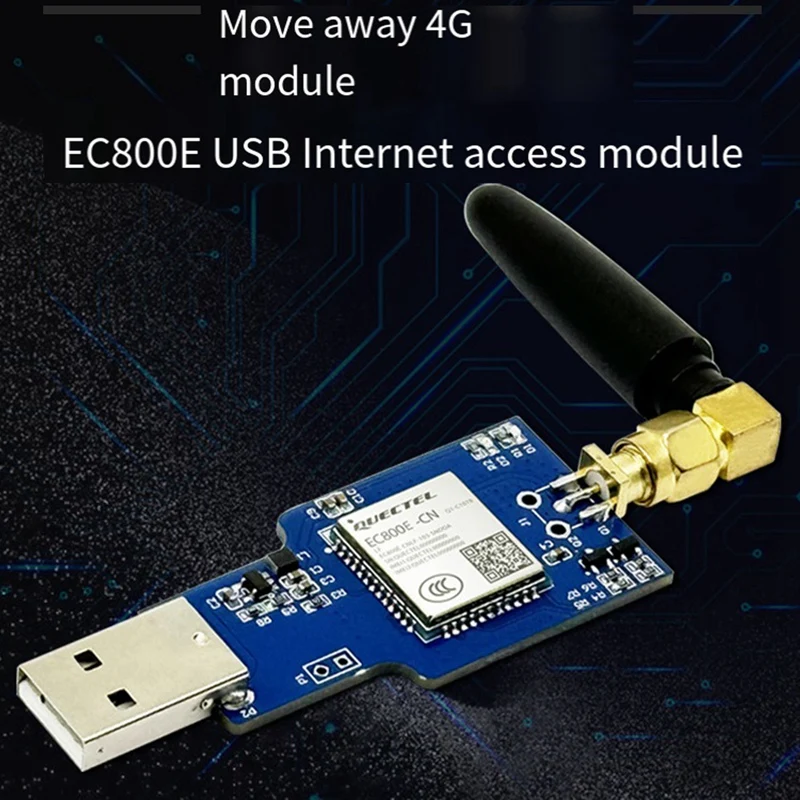 Módulo Netcom completo Y23A EC800E 4G Módulo USB Internet Acesso Multifuncional Módulo portátil conveniente