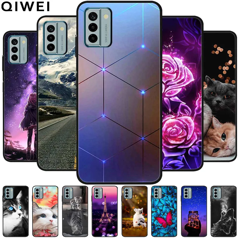 For Nokia G42 Case G 42 5G TPU Silicone Cartoon Cats Phone Cases for Nokia G42 5G Covers Capa G11 G21 G22 Protective Soft Bags