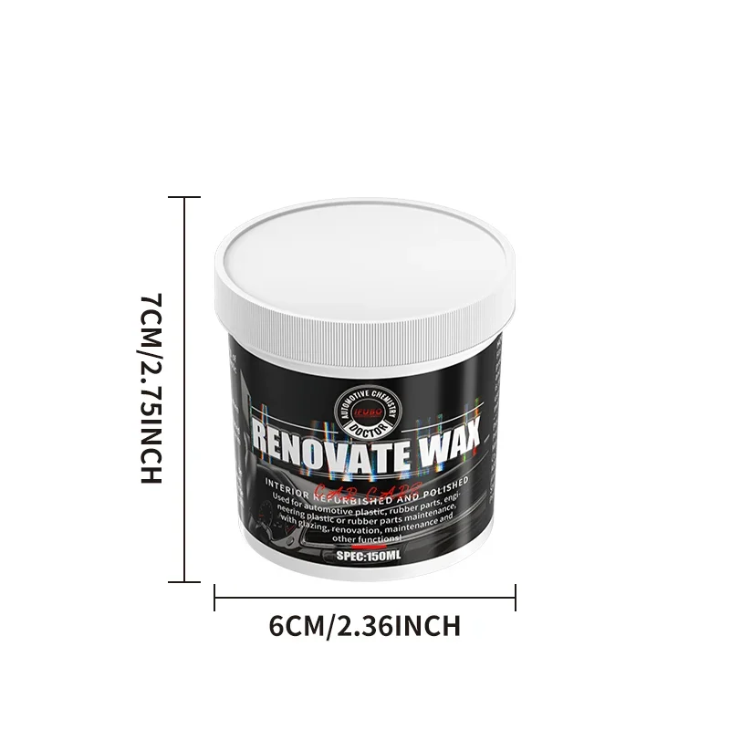 NEW Car Bumper Repair Paste - restores artificial leather with plastic,Brings Back Gloss, car polishing with refurb coating