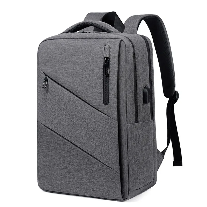 

Nesitu Большой вместительный черный, серый, синий 14 15,6 16 17-дюймовый дорожный рюкзак для ноутбука для мужчин и женщин, водонепроницаемая сумка для альпинизма M3582