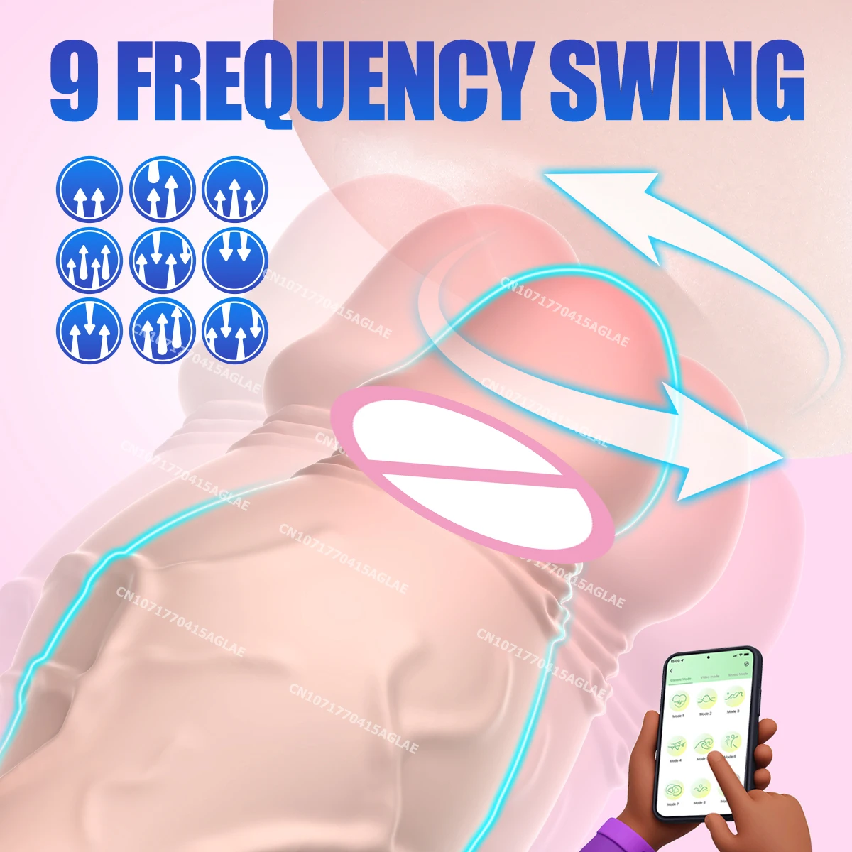 HESEKS APP الشرج هزاز 360 تدوير الشرج دسار ذكر البروستاتا محفز مدلك تهتز بعقب المكونات الجنس لعب الكبار للرجال مثلي الجنس #2