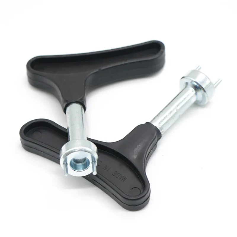 1 Pc Golf Shoe Spike Wrench, Black Shoe Spike Remover Installer Tool for Golf Cleats, Rotatable Shoe Nail Detacher view 2