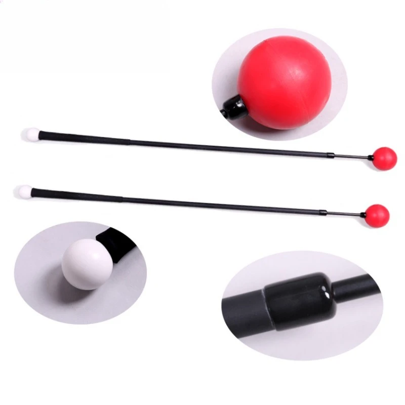 Golf Swing Trainer Stick, Flexible Shaft Practice Rod, Golf Swing Training Accessory