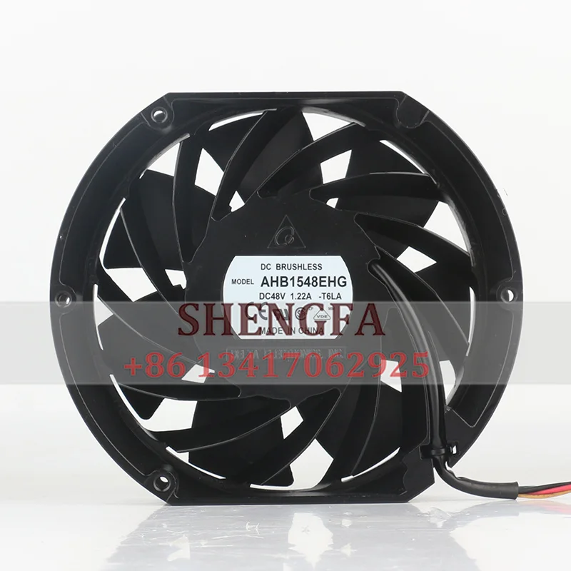 For Delta Case  Fan AHB1548EHG 170X150X50MM DC48V 1.22A EC AC 17cm Frequency Converter Large Air Volume Industrial Cooling Fan