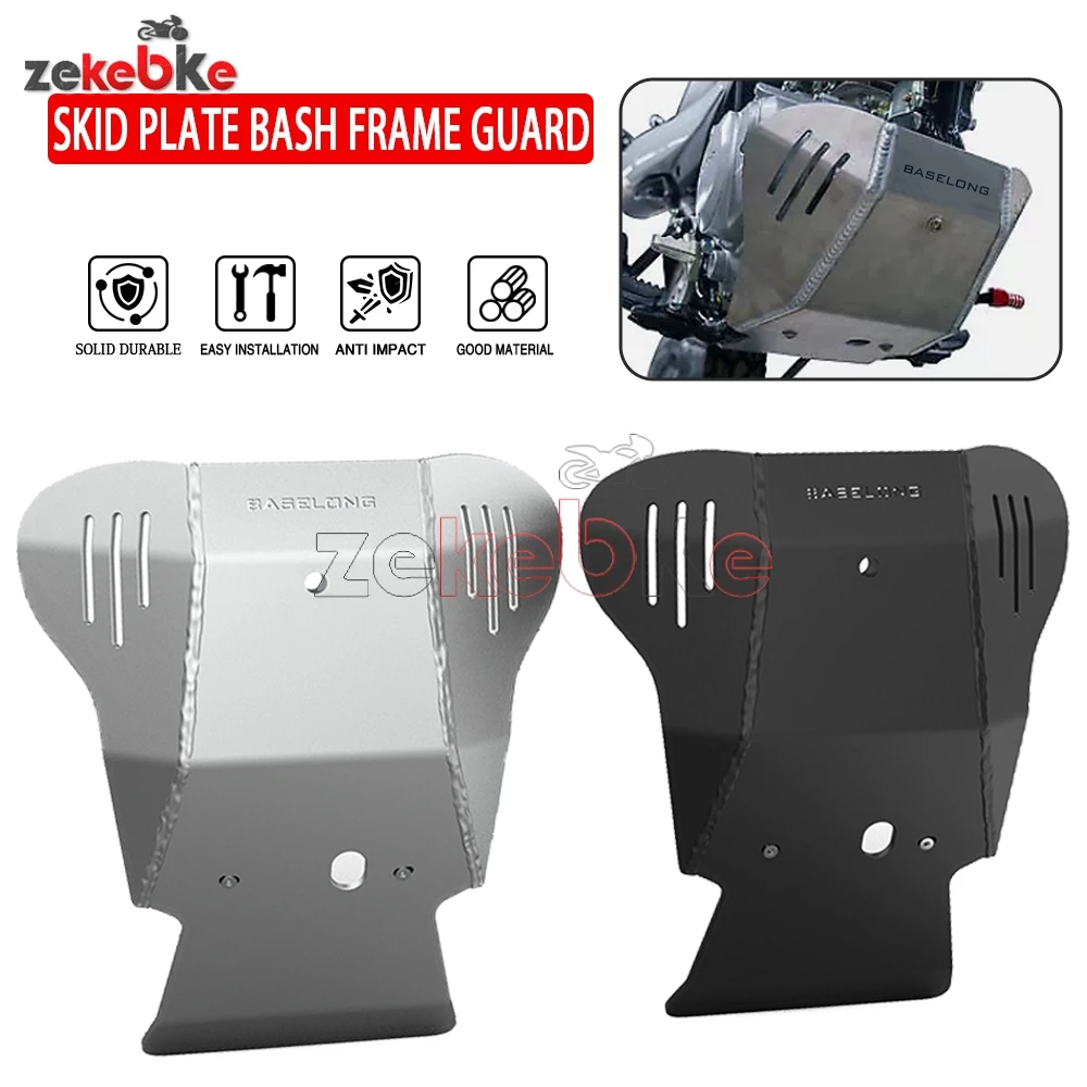 

For Honda XR150L XR 150 L 2023 2024 2025 Dual Sport Motor Accessories Aluminium Skid Plate Frame Engine Guard Protection Cover