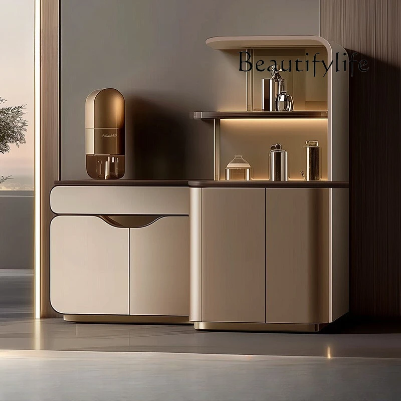 Home dining side cabinet light luxury beauty institute  counter for shop reception beauty salon contoire Lightweight table