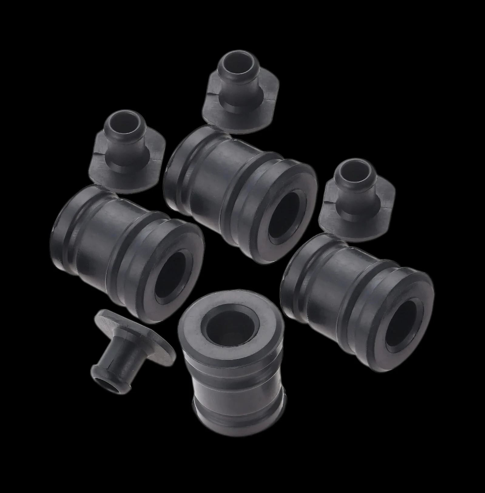 5 Sets Garden Chainsaws AV Anti Vibe Buffers with Caps Plug for Stihl 017 018 MS170 MS180 Replaces 1123 791 7300,1123 791 2800