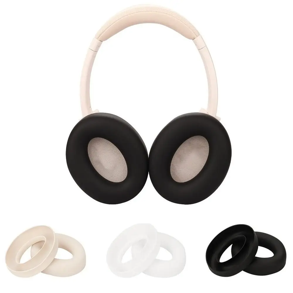 

Washable Ear Pads Cover Silicone Dustproof Headphone Protective Case Anti-Scratch Anti-fingerprint for SoundPEATS Space