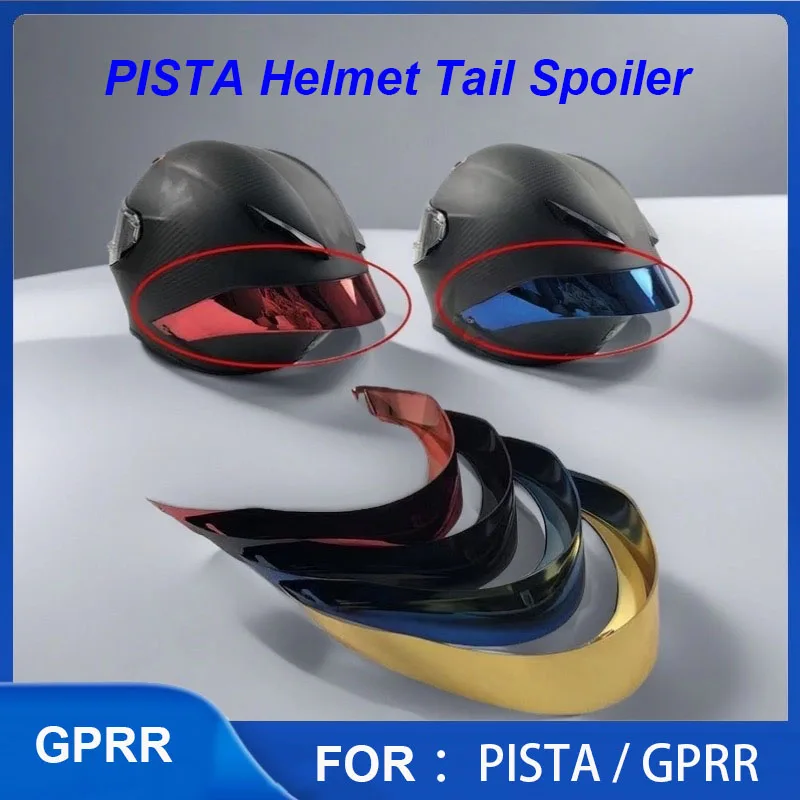 

Capacete De Moto PISTA Helmet Big Tail Spoiler Suitable for PISTA GPRR CORSA R Rear Rear Spoiler Motorcycle Helmet Accessories