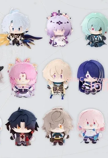 

Оригинальная плюшевая кукла Honkai: Star Rail Mydei Phainon Kafka, 15 см, милая мягкая игрушка в Q-версии, брелок, подарок на день рождения для девочки, косплей, Рождество