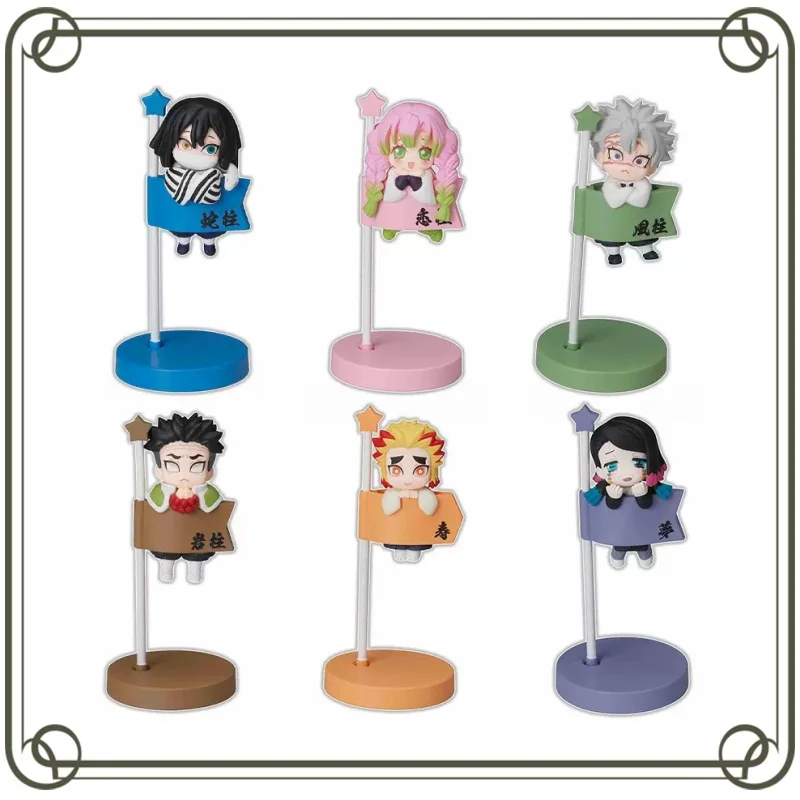 Demon Slayer Anime Figures Shinazugawa Sanemi Iguro Obanai Himejima Gyomei Rengoku Senjuro Enmu Action Figures Model Kids Toy