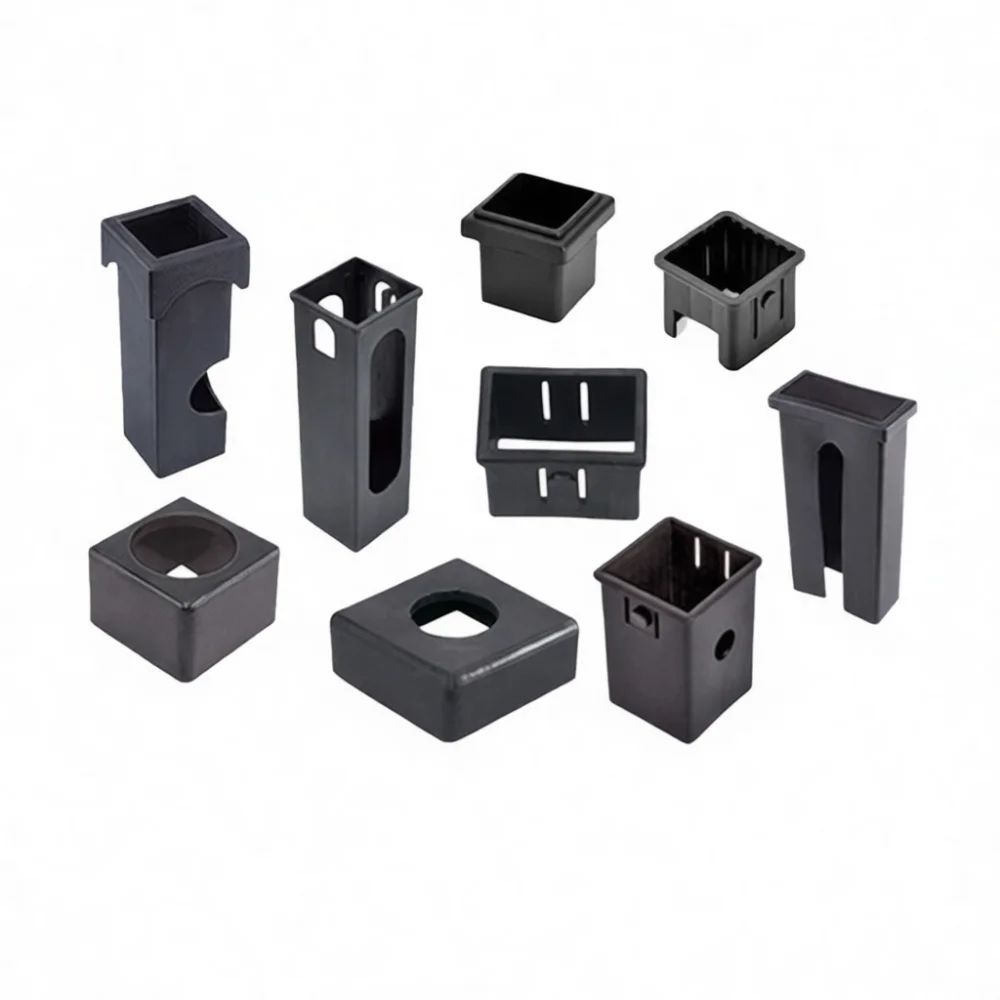Universal Square Tube Reduction Adapter Insert Plastic Bushing For Fitness Workout Rack Equipment Spare Parts Tool
