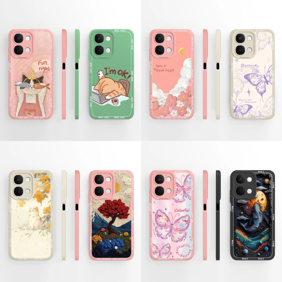 Phone Cases Purple - For Vivo iQOO Z11X Z10X Case