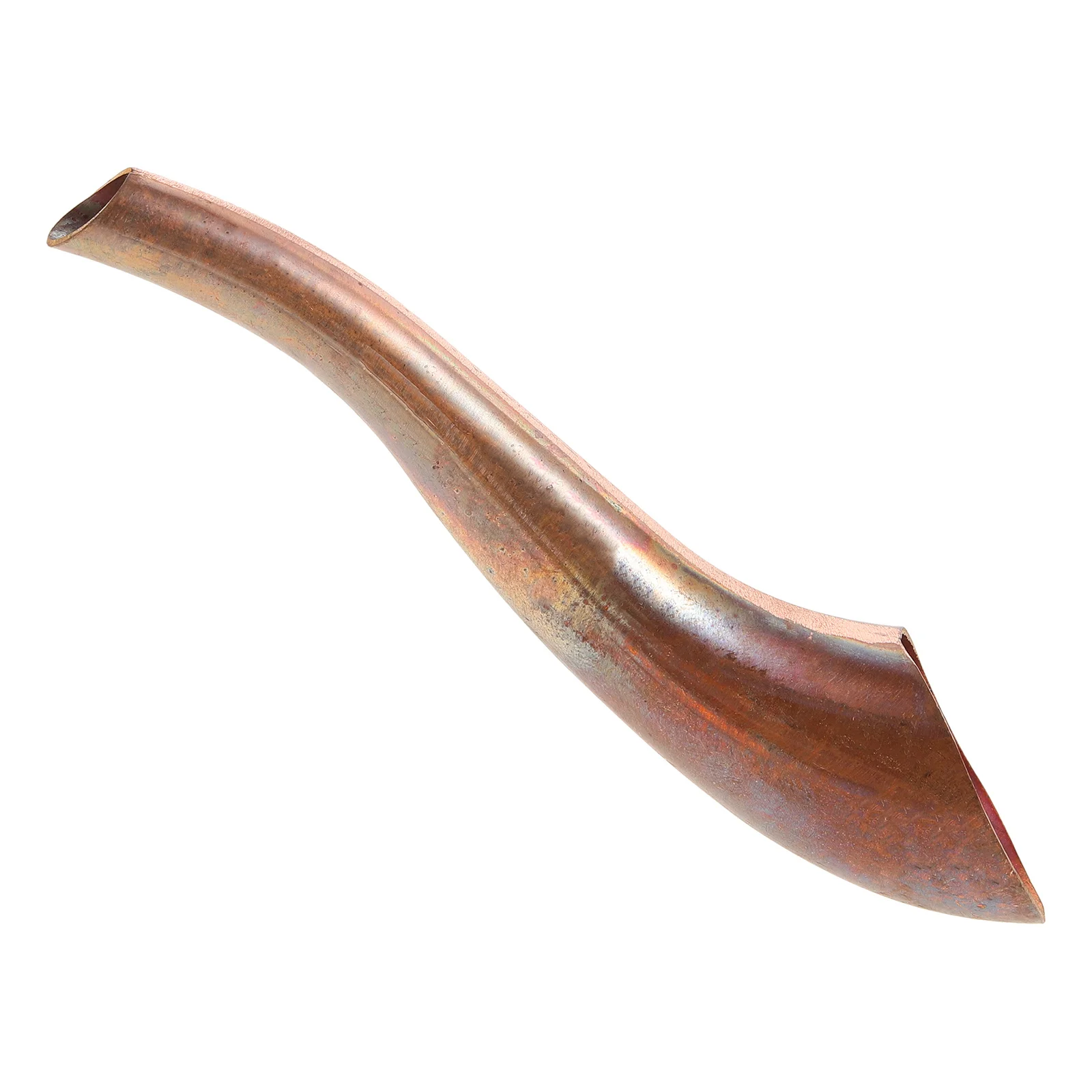 

Copper Pot Mouth Replacement Pouring Spout Kettle Part Attachment Metal Long Teapot