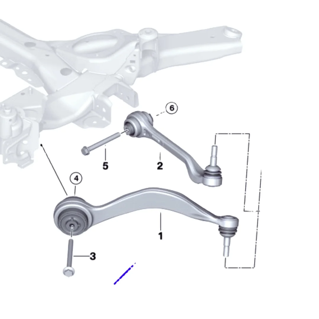 

OEM Auto Parts for 3 Series Suspension Control Arm G20 G21 G28 Control Arm Pull Rod 31106894661 31106894662 31106894661