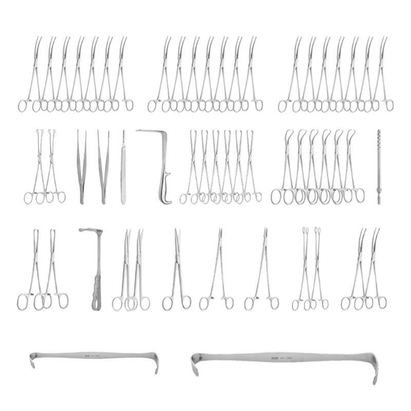 

Class I Non-active 51pcs CS Set Medical Cesarean Section Surgical Instruments