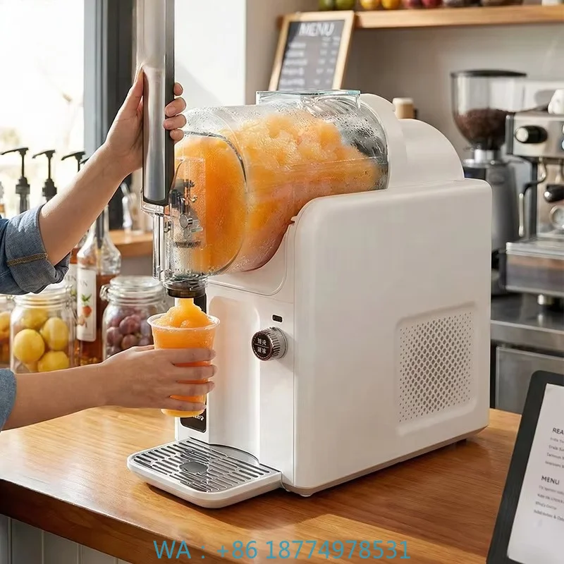 Automatic 5 in 1 Multifunctional Frozen Beverage Processing Station 2 Litre For Commercial Slushy Alcohol Frozen Drink