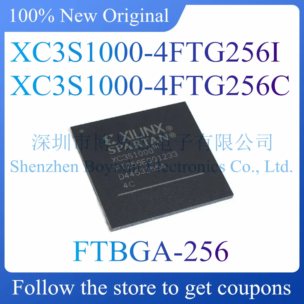 

NEW XC3S1000-4FTG256I XC3S1000-4FTG256C.Original Product.