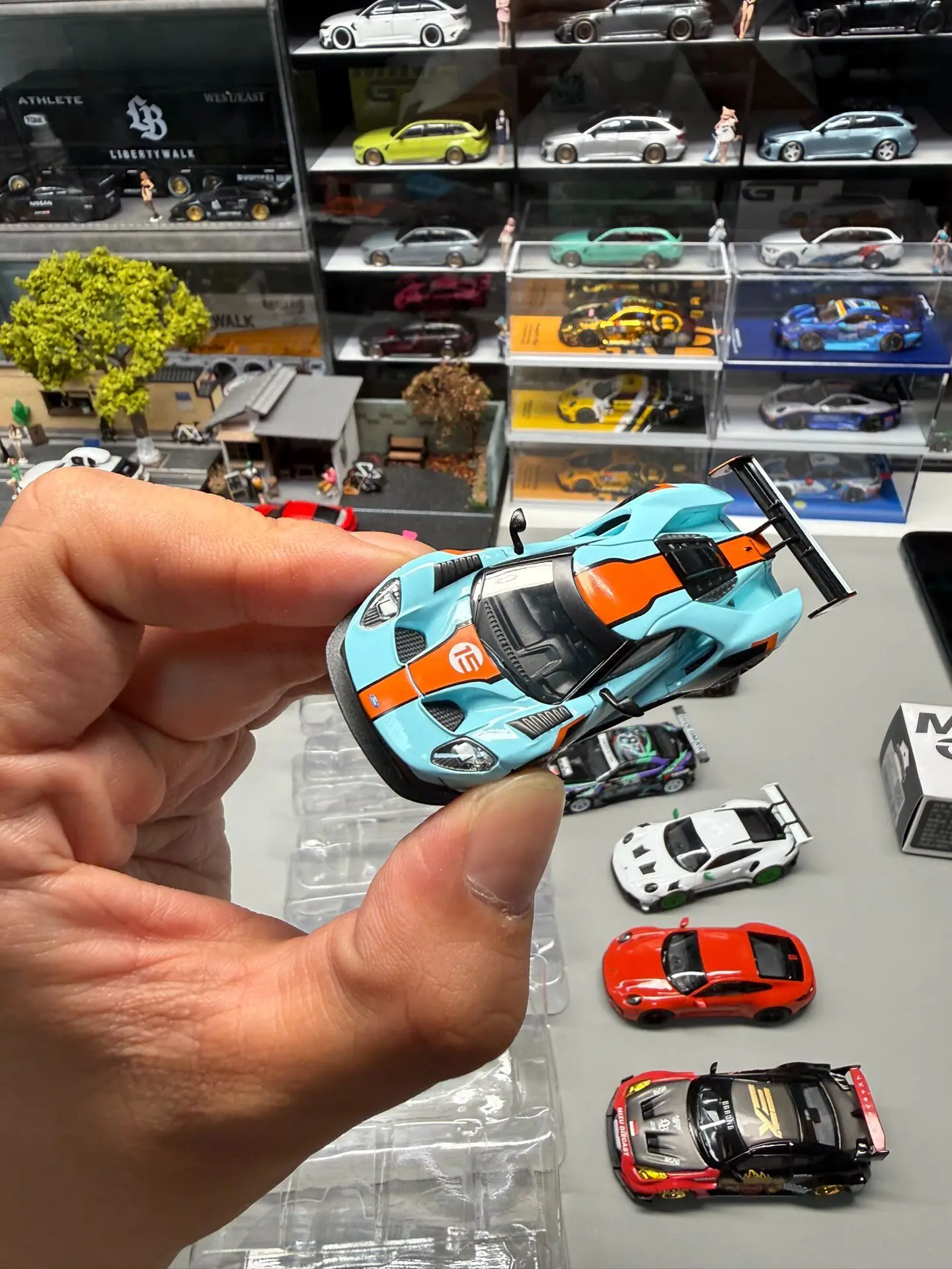 Diecast Minigt 1:64 Scale Ford GT Mk II Alloy Car Model