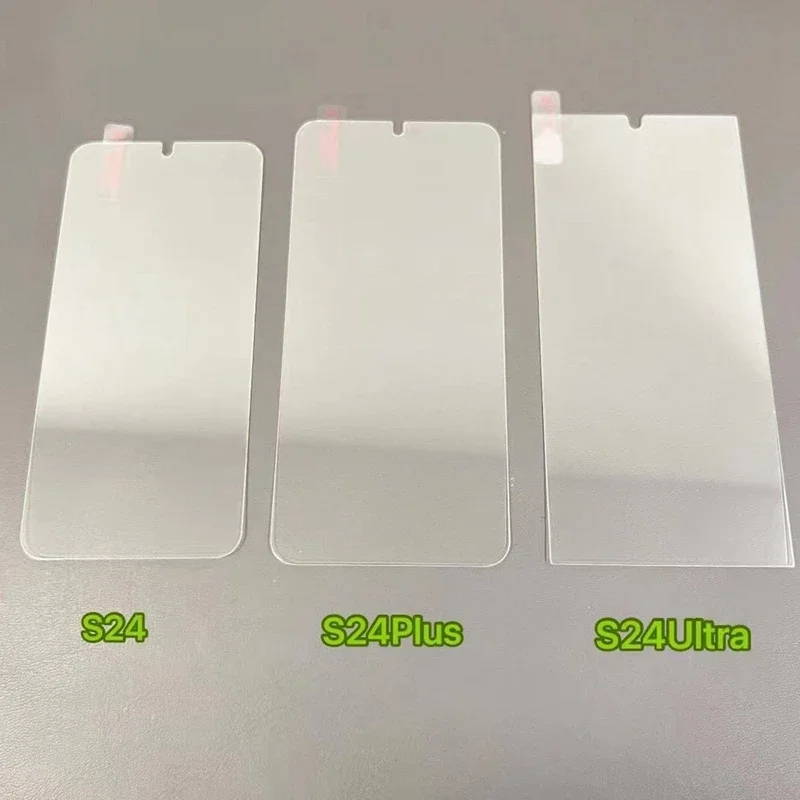 4PCS Full Cover Tempered Glass For Samsung Galaxy S24 Ultra S24 Plus Fingerprint Screen Protector S25Ultra Protective HD Glass
