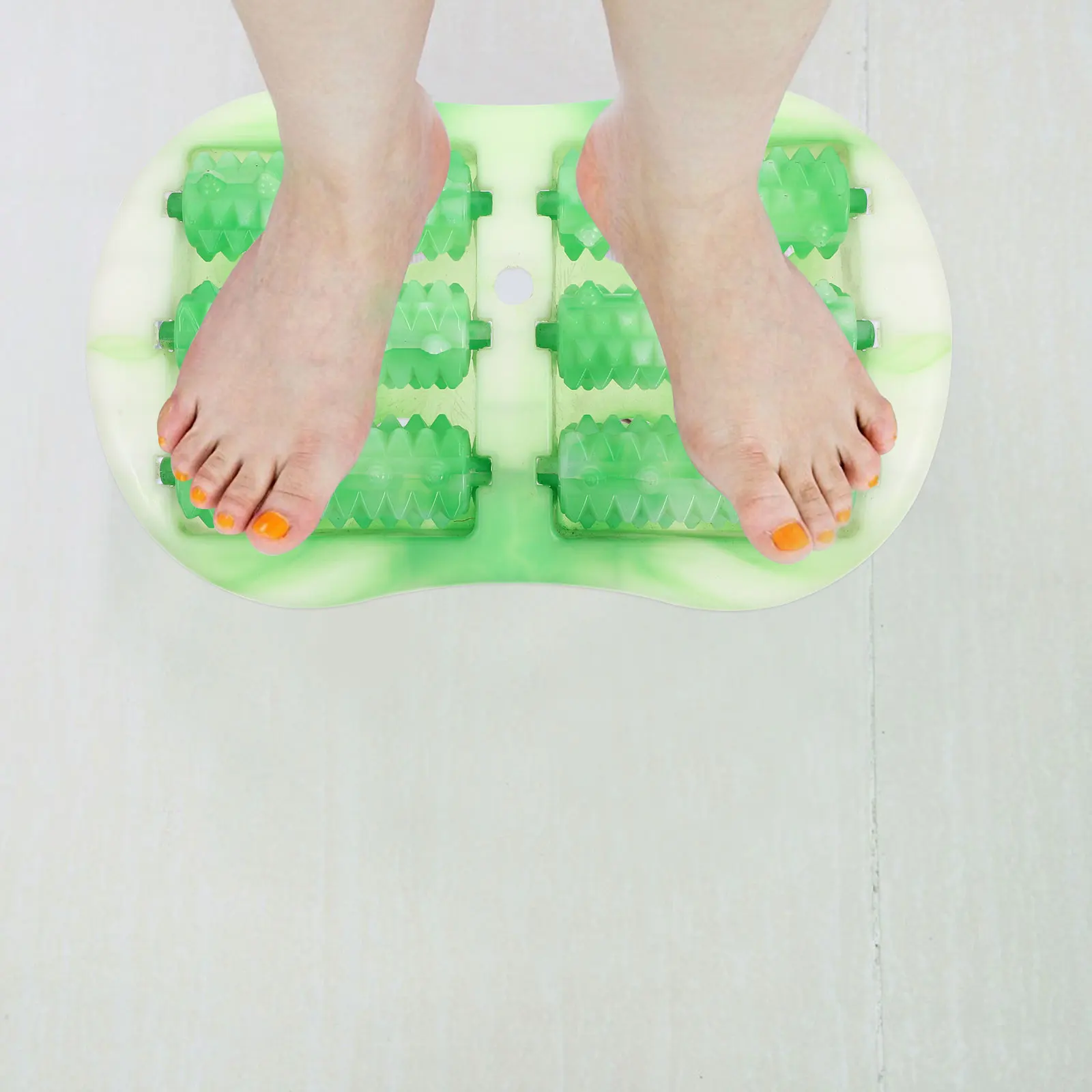 

Upgraded Massager Roller With Beads Rolling Massager For Pain Relief Home Use Practical Foot Massage Tool Pvc Foot