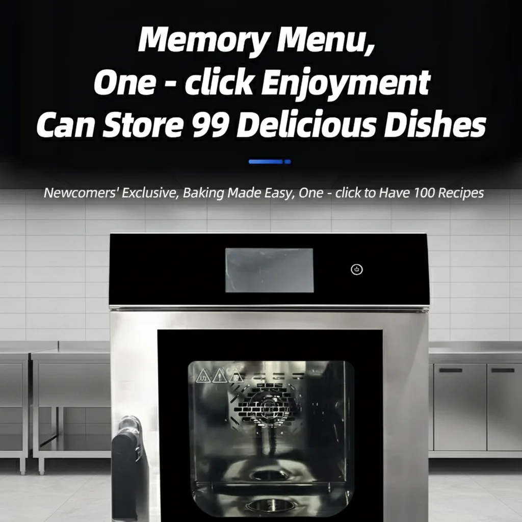 Commercial Cooking Equipment Customizable Combi Oven Modular Design  Free Technical Support Steam