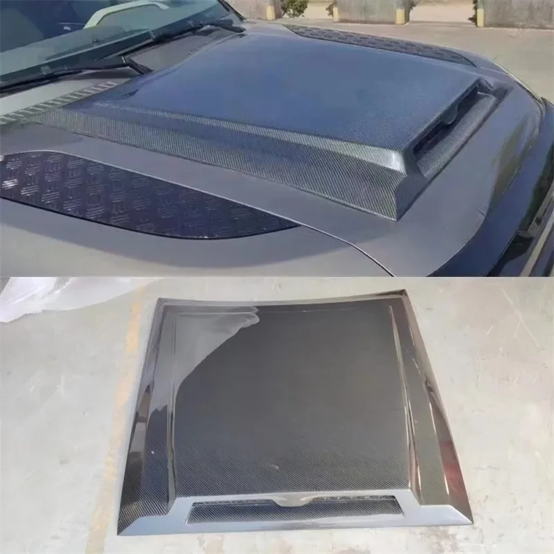 High Grade Dry Carbon Fiber Engine Hood Cover Defender 90 110 2020-2025