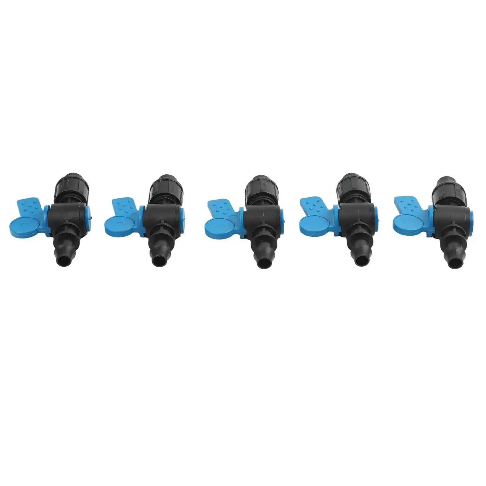 Irrigation Connector Set Of 3pcs 16mm Hose Connectors With Ball Valve For Reliable Irrigation System Performance