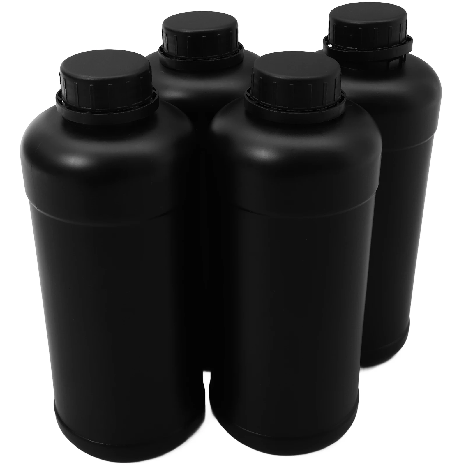 

4pcs Ink Empty Bottles Bottles Leakproof Laboratory Sample Containers Reagent Storage Liquid Refillable Travel