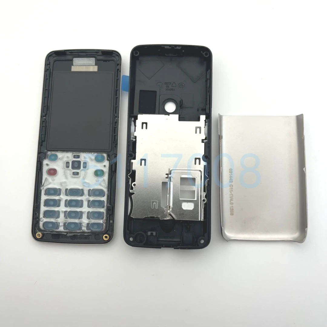 New Full Complete Mobile Phone Housing Battery Cover For Nokia 6300  Door Frame With English Keyboard