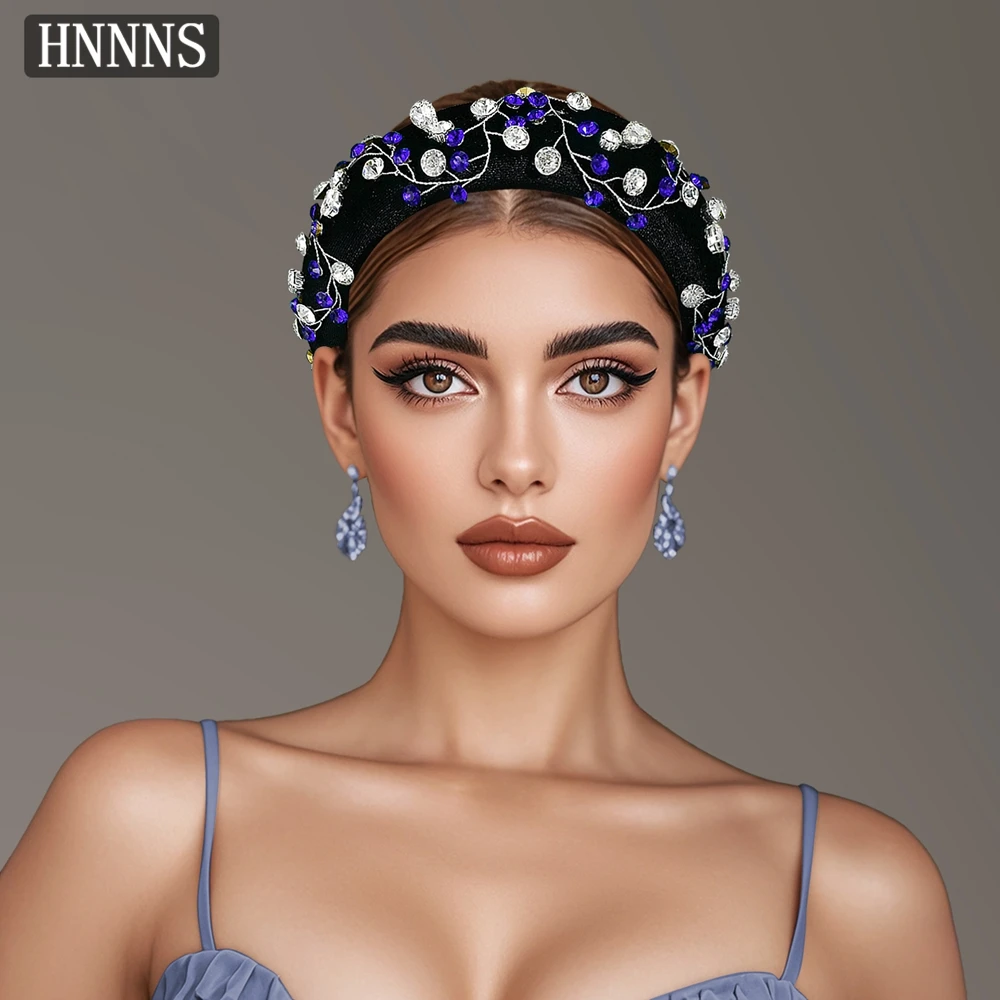 

TOPQUEEN The Simple Rhinestone Women's Headband Suitable Weddings Banquets Dances Parties Fashionable Hair Accessories YXA267