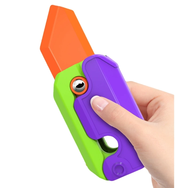 3D Printed Knife Stress Reliever Toy Fidgets Cutter Anxiety Toy for Adult Office