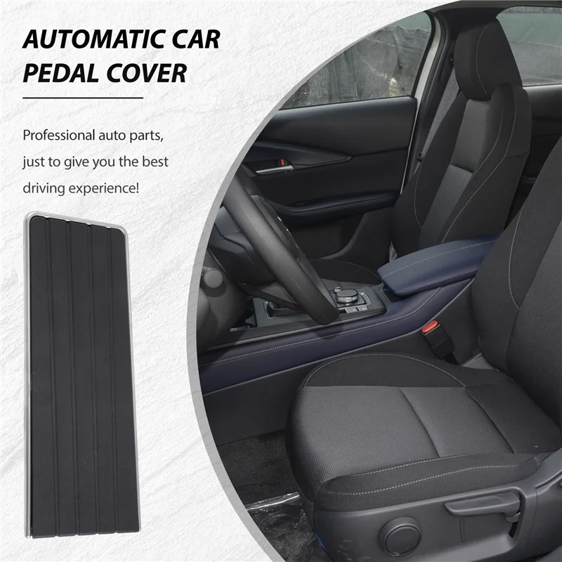 

AB98-Auto Aluminium Footrest Left Foot Rest Pedal Cover Trim Fit For Mazda CX30 CX-30 2020 2021