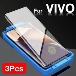 3Pcs For VIVO X200 X100 Y100 X90 X80 X70  S19 S18 S17 S16 S15 Pro Plus Screen Protector Protective With Kit , Not Tempered Glass