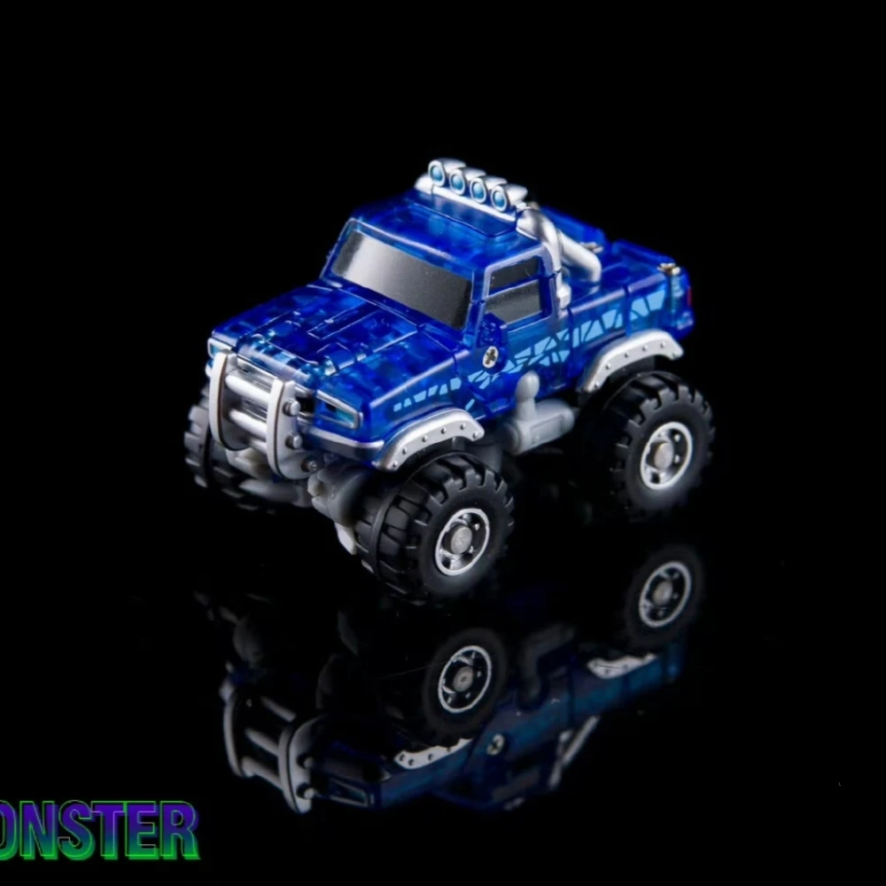 Disponibile DR.WU MC03T piccolo mostro Carrello con ruote trasparenti Trasformazione su piccola scala Action Robot Modello Deformazione Giocattolo Regali