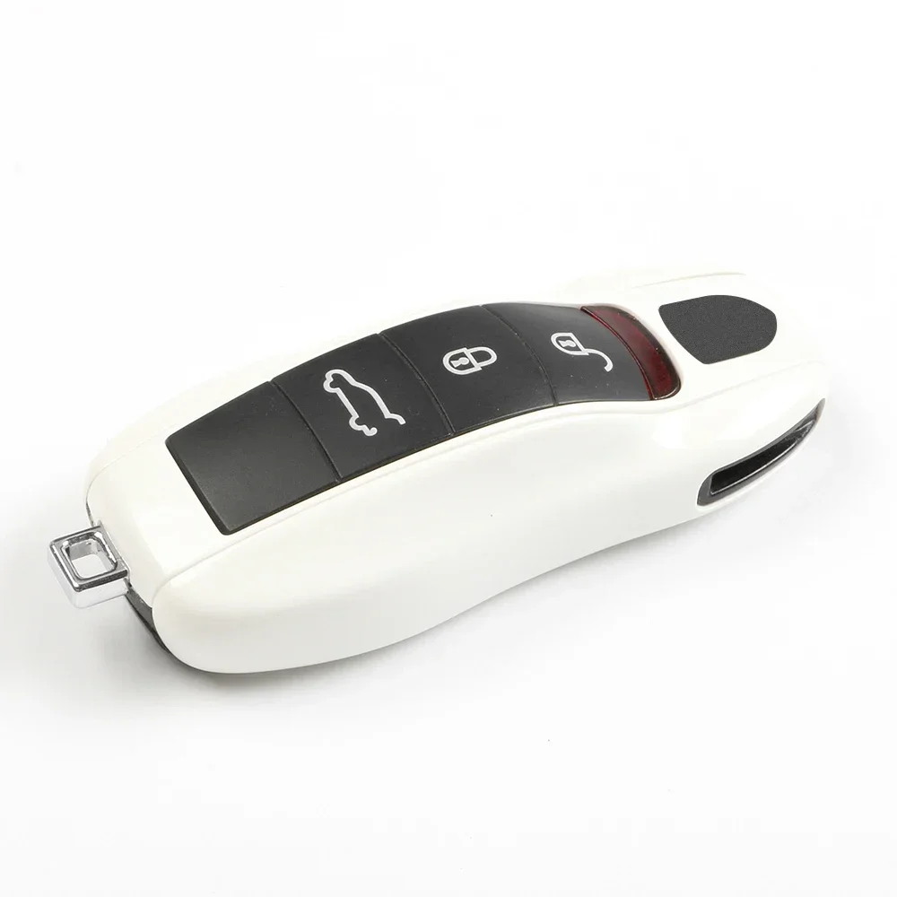 Car Smart Remote Key Case Cover Fob Shell For Porsche Panamera Spyder Carrera Macan Boxster Cayman Cayenne 911 970 981 991