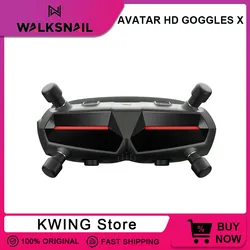 Walksnail Avatar HD Goggles X 1080P/100FPS HD Kit V2/Pro Kit HDMI AV IN Built-in Gyro Bluetooth Wi-Fi Module For FPV Drones RC