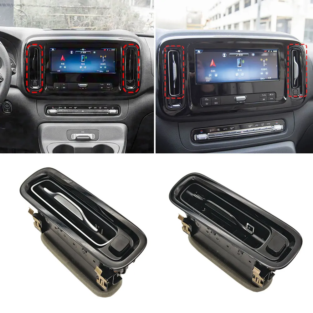 

Для Mercedes W447 W448 Автомобильная передняя средняя вентиляционная решетка переменного тока, розетка для кондиционера в сборе для Benz Vito V Class 2024-2026 V260