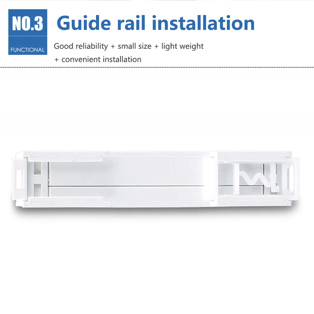 Watt Hour LCD Display Din Rail Digital Energy Meter Electric Measurement with Backlight Clearly Voltage Repair Tools