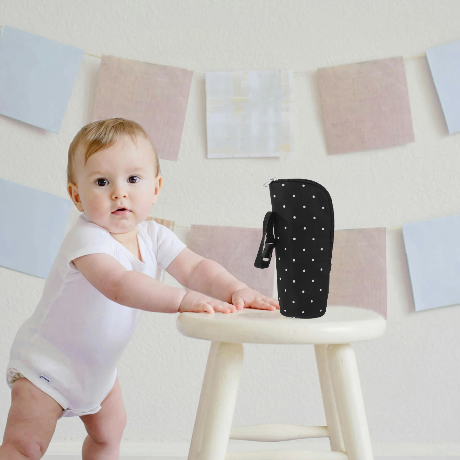 

Baby Bottle Insulated Bag Cooler Tote Portable Warmer Travel Storage Nursing Feeding Pouch Breastmilk Container Lightweight
