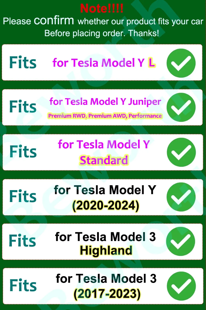 Auto-Türgriff-Aufkleber, kratzfest, für Tesla Model 3 Y Juniper 2026, Türgriff, kratzfest, leuchtende Abdeckung, Zubehör – Detail 1