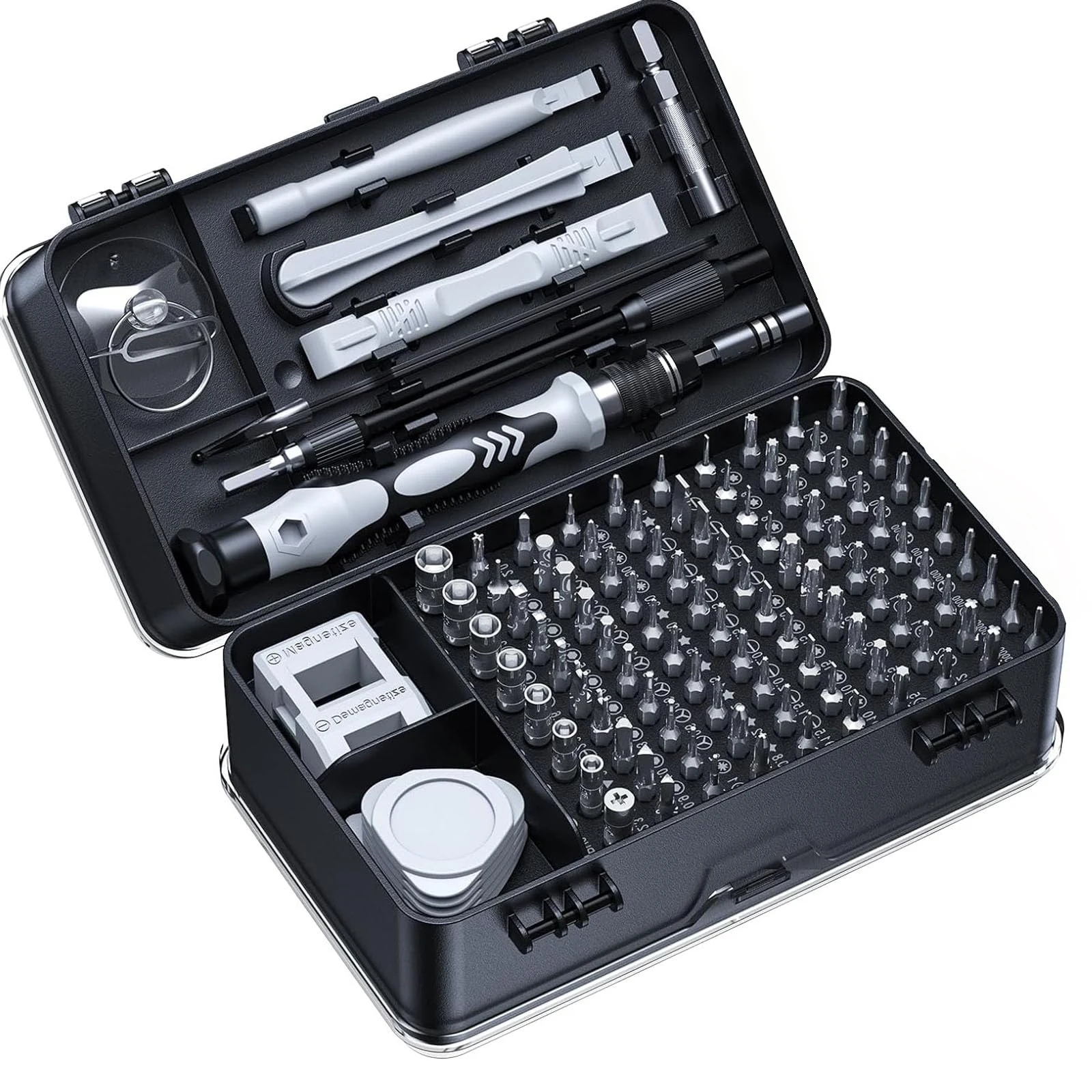 115-in-1-Präzisions-Schraubendreher-Set, professionelles magnetisches Mini-Reparaturwerkzeug-Set, geeignet für Telefon, Computer, elektronische Reparatur