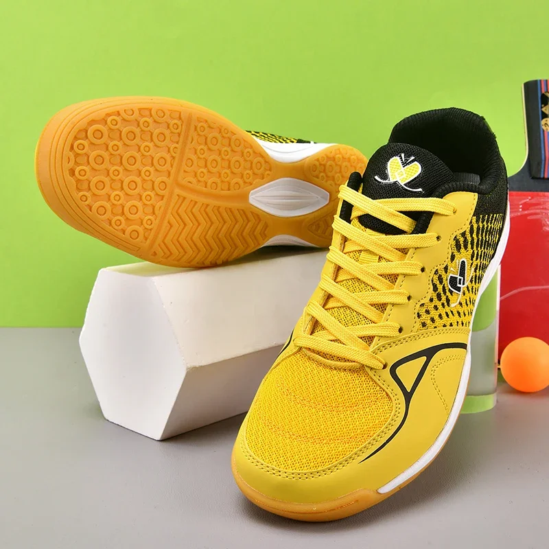 

Профессиональные кроссовки для настольного тенниса унисекс 2026 года, высококачественные износостойкие кроссовки для бадминтона и зала, удобная обувь для игры в помещении, размеры 36-45