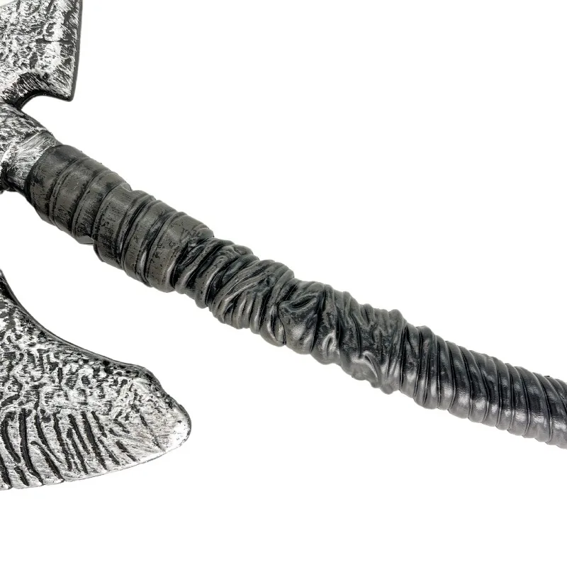 Hacha pirata de 46m/18,11 pulgadas, plástico, periféricos de animé, modelo de accesorios, suministros para fiesta de Halloween, juguetes coleccionables para exhibición de escritorio
