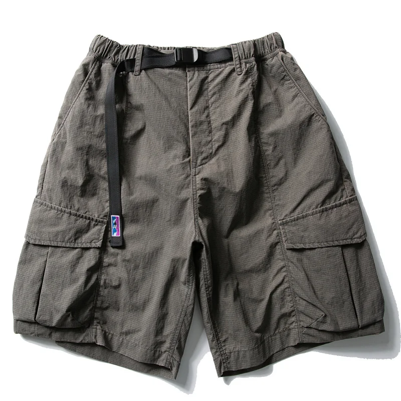 MAQVOB Free Shipping EU US Size Outdoor Quick Dry Retro Multi-Pocket Cargo Shorts Unisex Loose Washed Casual Pants Shorts