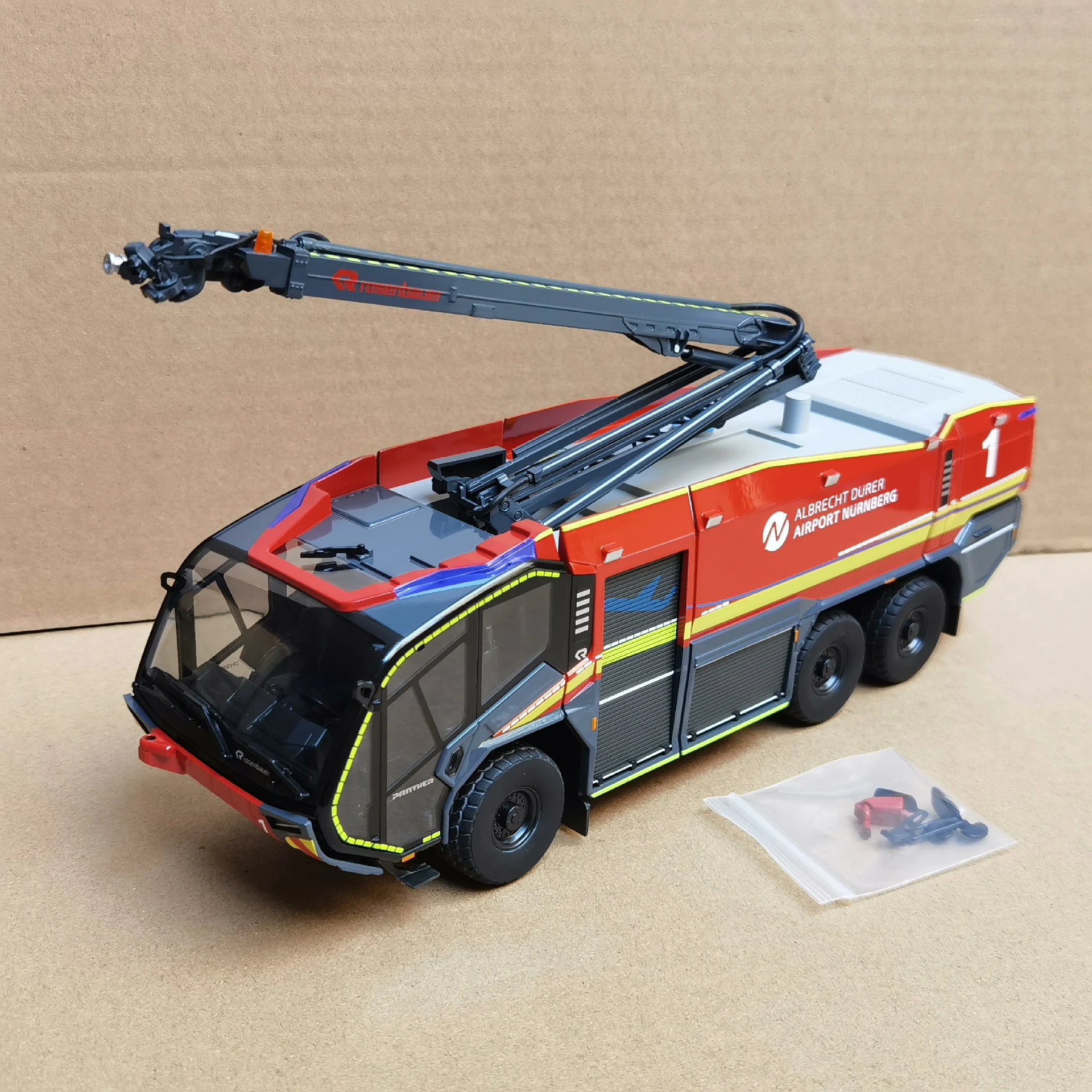 No Packaging Diecast WIKING 1/43 Scale Fire Truck J5 Alloy Car Model