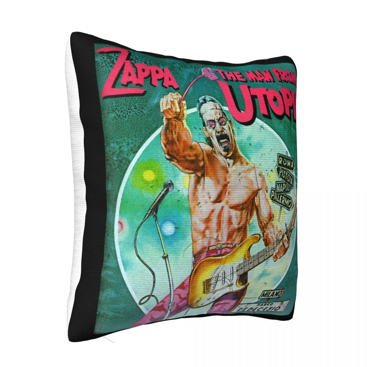 Frank Zappa The Man From Utopia Soundtrack Rock 80S Retro Vintage 2266 Sale Pillow Case